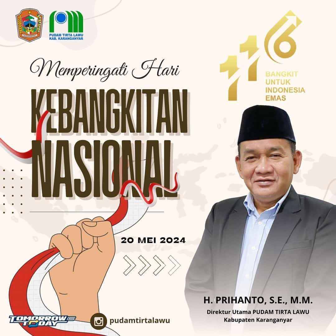 SELAMAT HARI KEBANGKITAN NASIONAL KE 116 TAHUN