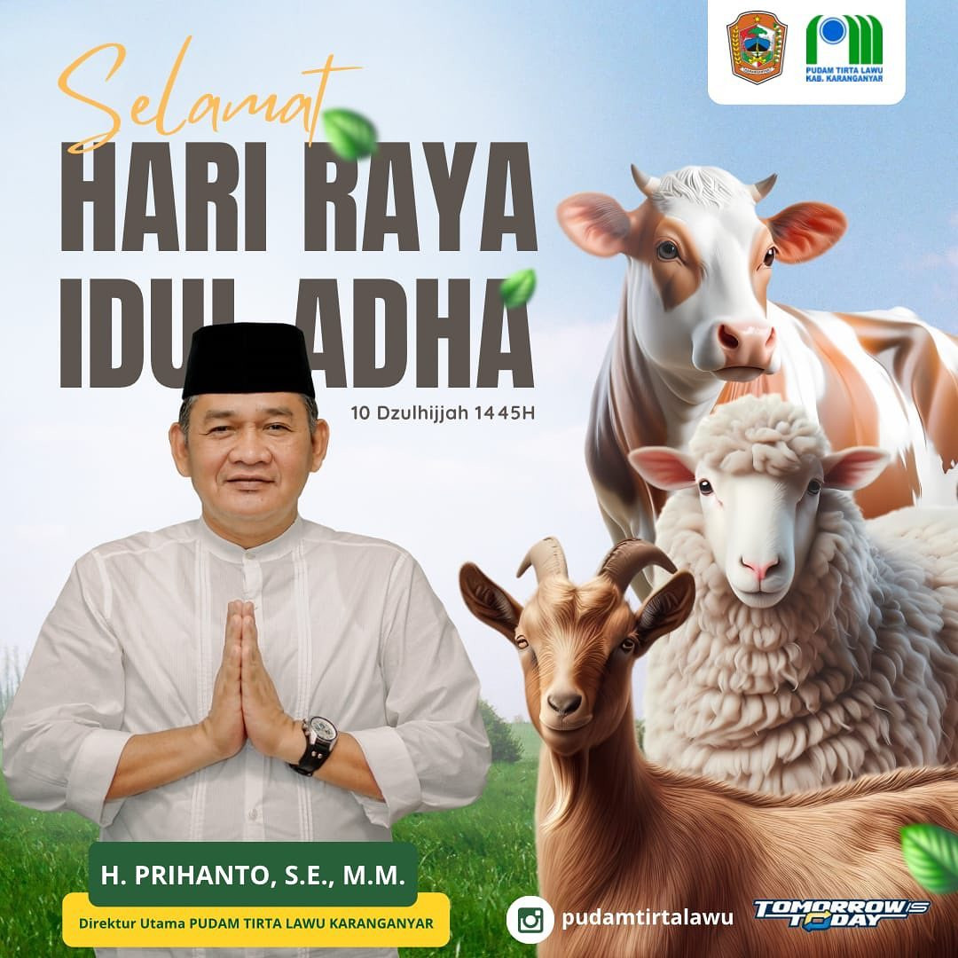 SELAMAT HARI RAYA IDUL ADHA 1445 HIJRIAH 