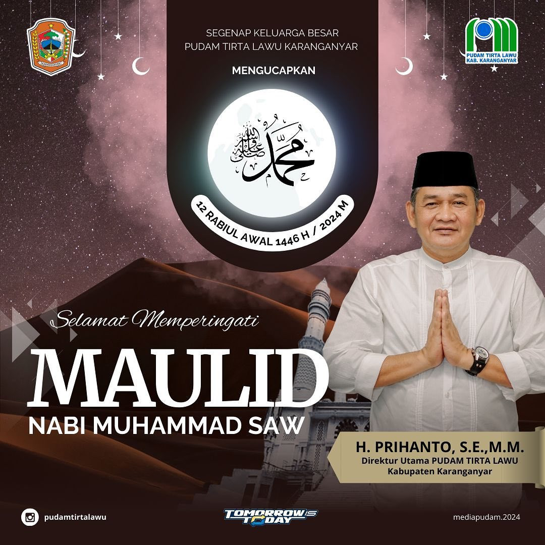 SELAMAT MEMPERINGATI MAULID NABI MUHAMMAD SAW