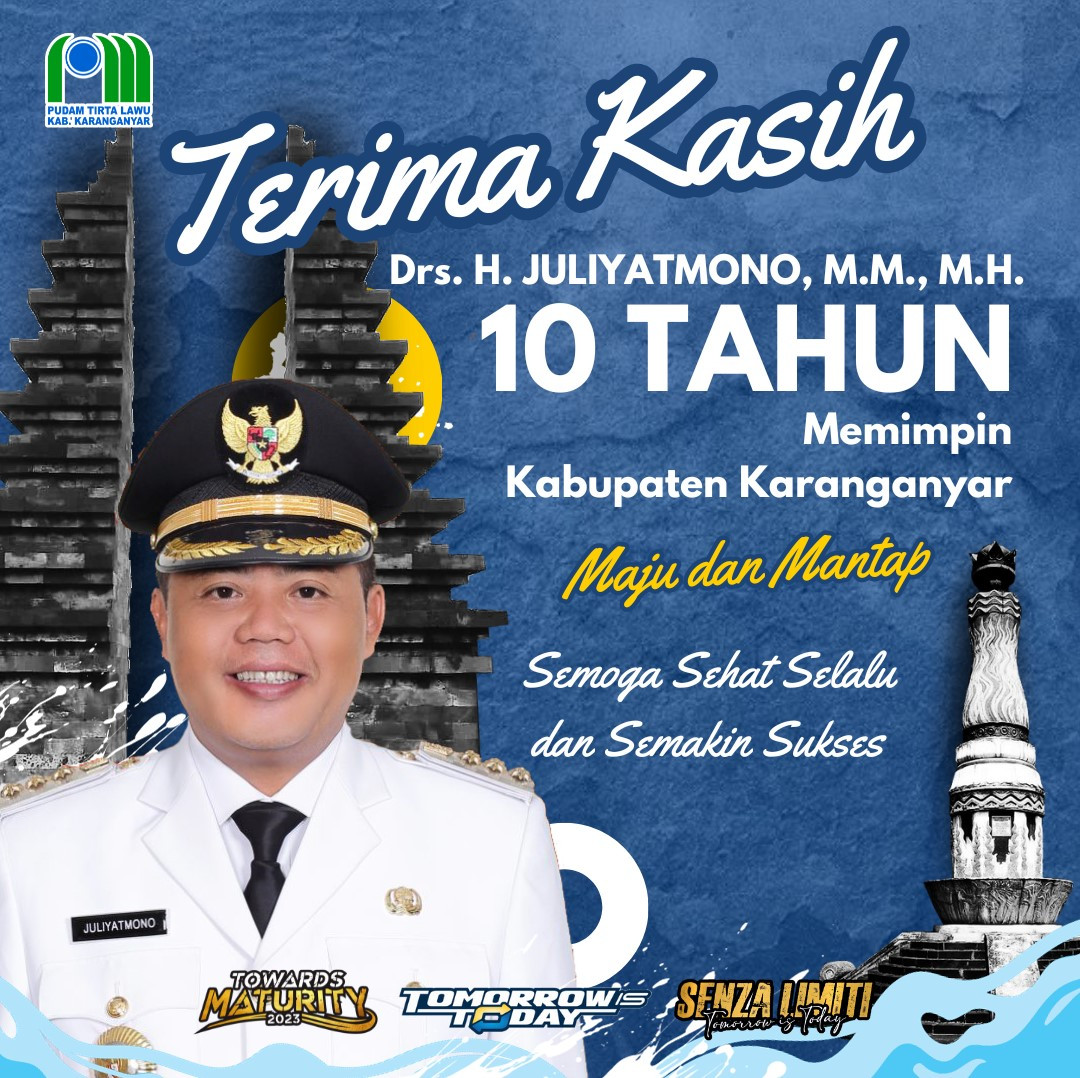 TERIMA KASIH BAPAK Drs. H. JULIATMONO, M.M, M.H
