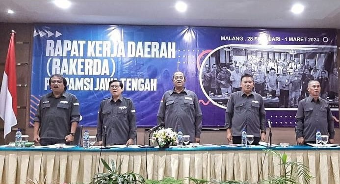 RAPAT KERJA DAERAH (RAKERDA) PERPAMSI JAWA TENGAH