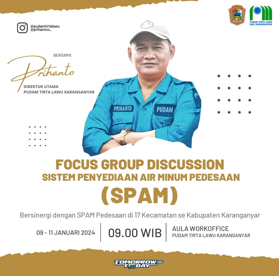 FOCUS GROUP DISCUSSION SISTEM PENYEDIAAN AIR MINUM PEDESAAN (SPAM)